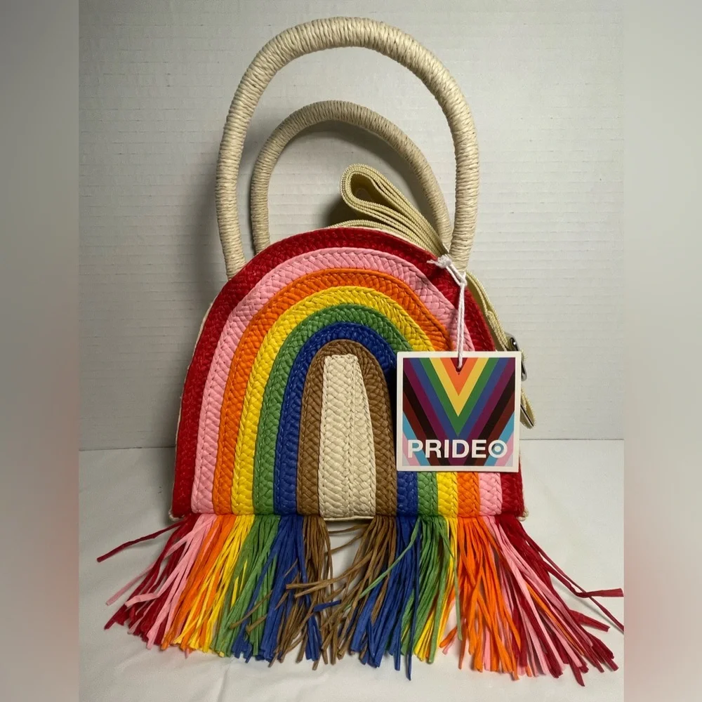 Pride Fringe Crossbody Purse - Picture 1 of 8